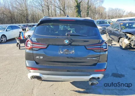 2024 BMW X3 xDrive30I z USA, uszkodzony, nr VIN 5UX53DP0XR9T48471